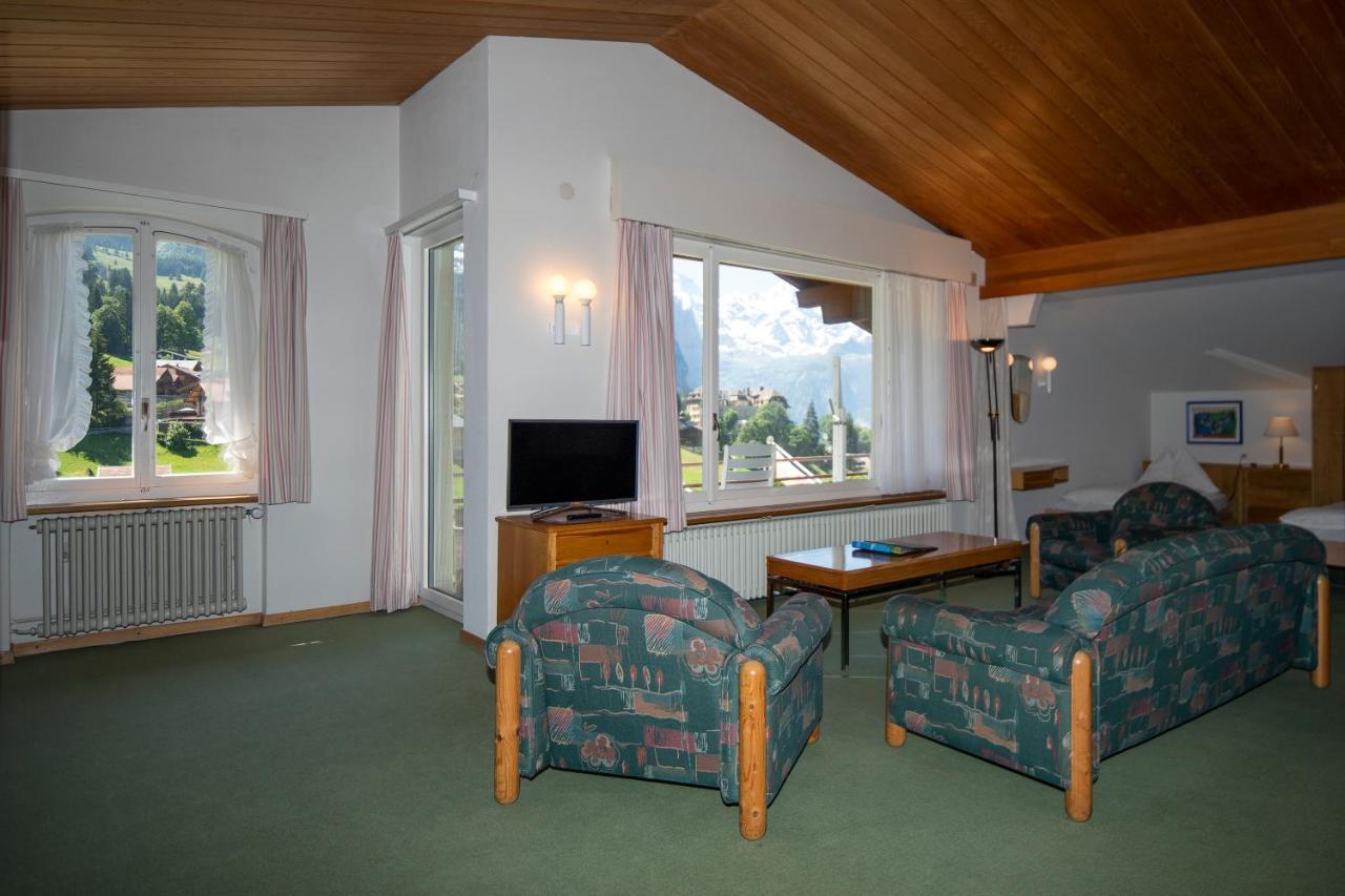 Hotel Berghaus Wengen Eksteriør bilde
