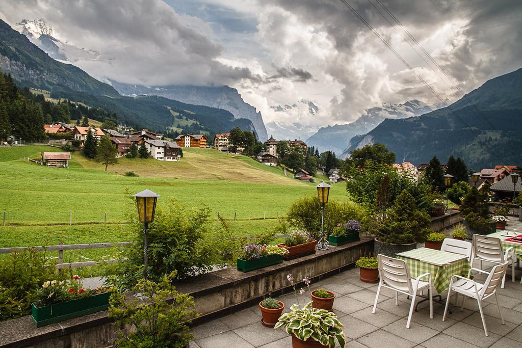 Hotel Berghaus Wengen Eksteriør bilde